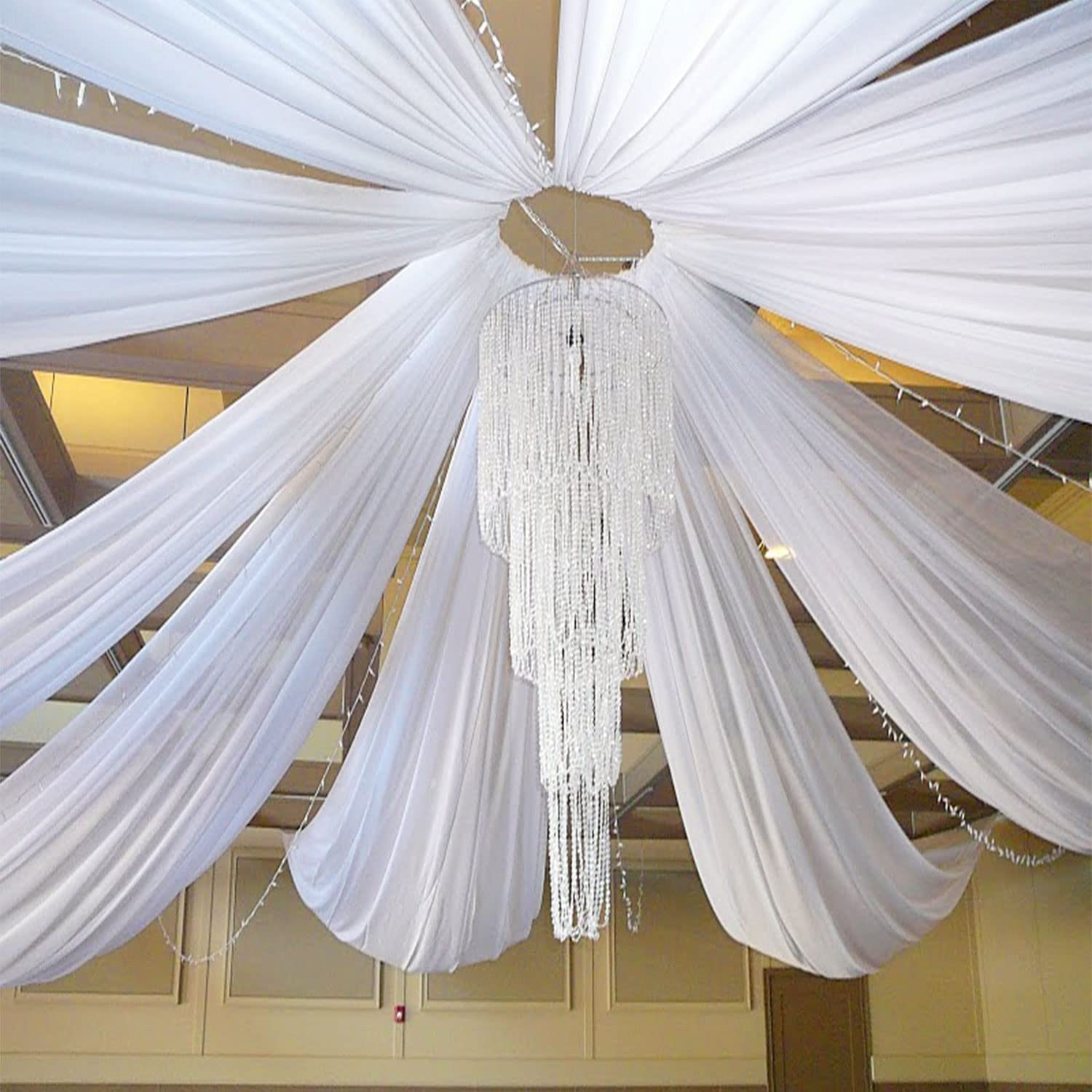 Home Bargains - Arco de casamento teto cortina decoração