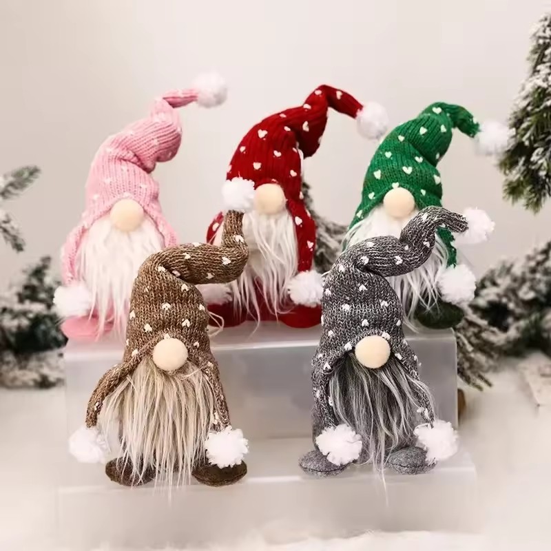 Home Bargains - Gnome de Natal de Pelúcia, Boneco