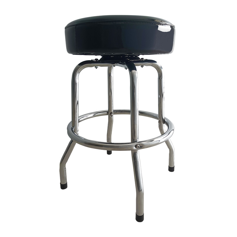 Home Bar Stools - Banquinho de guitarra preto com rotação
