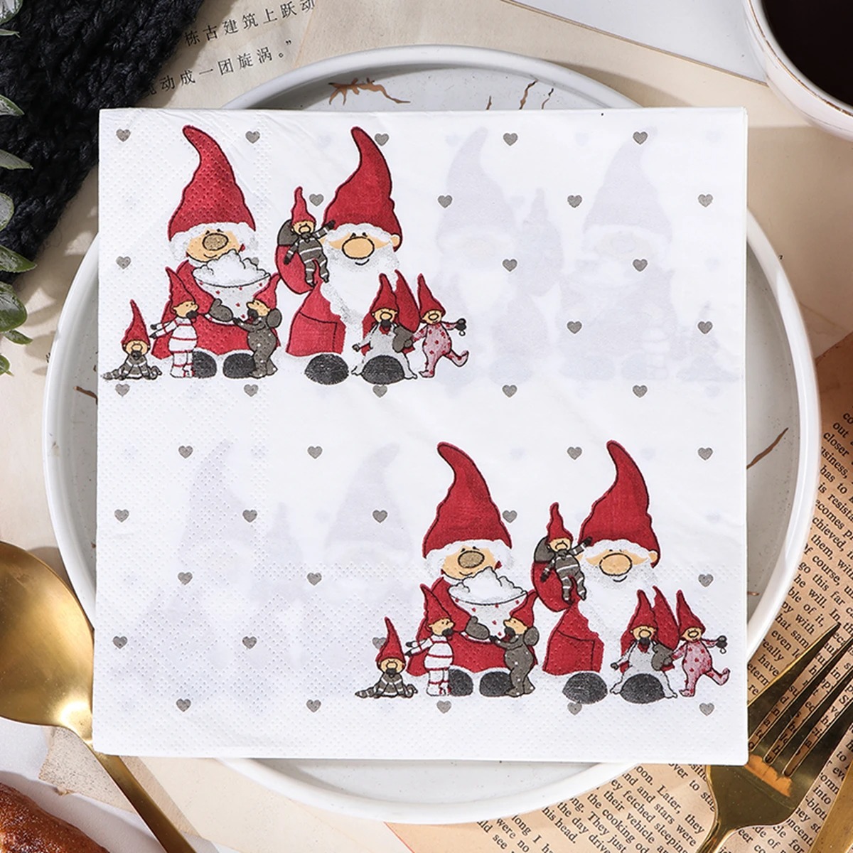 Home Bargains - Guardanapos de Papel Descartáveis de Natal