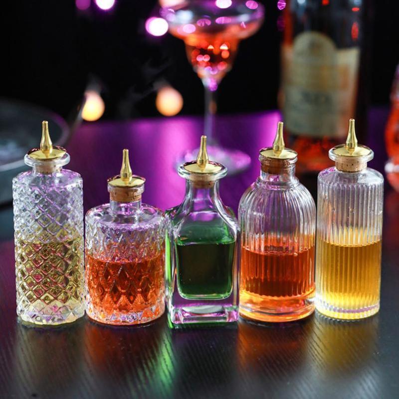 Frasco de Vidro Vintage para B - Bitters Bottle Set avaliação e preço