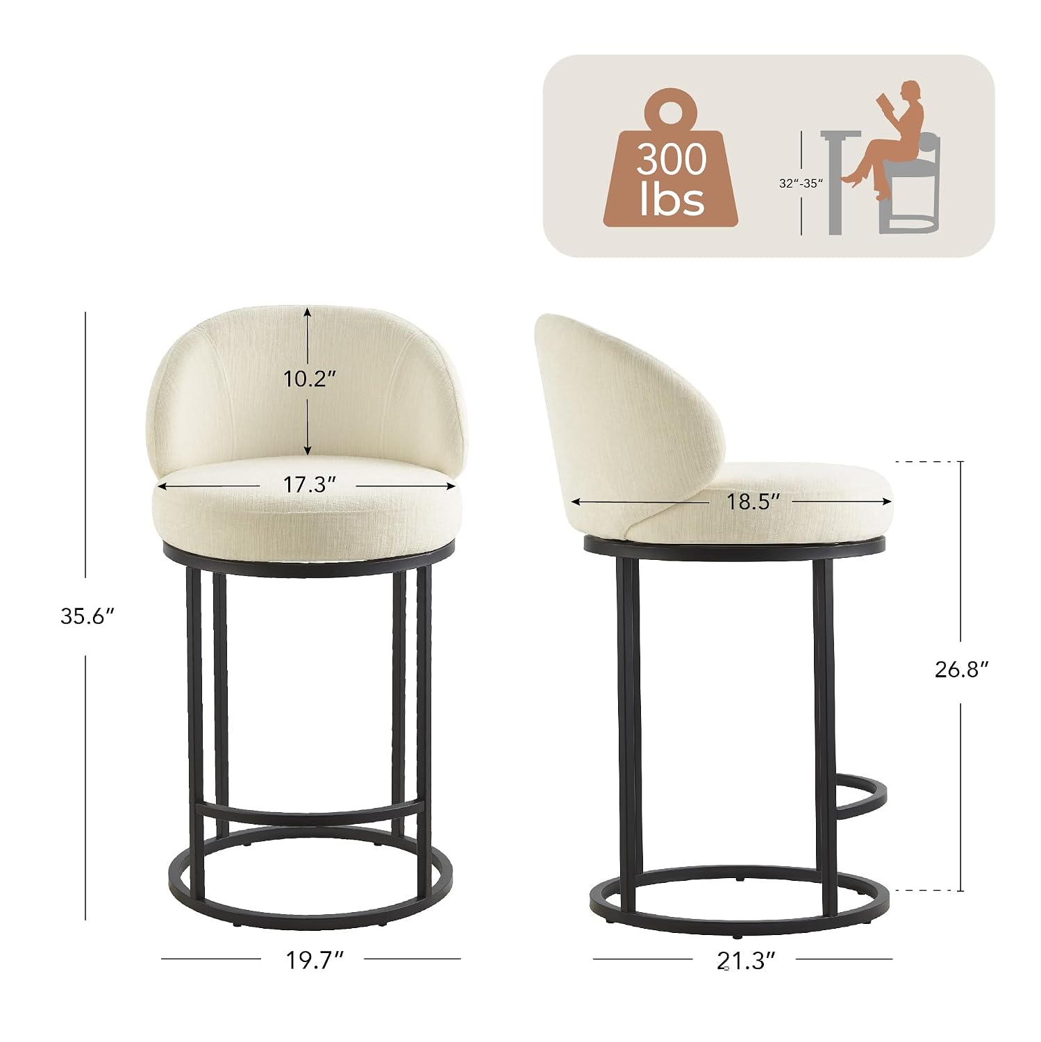Conjunto de 3 Banquetas Girató - Home Bar Stools avaliação e preço