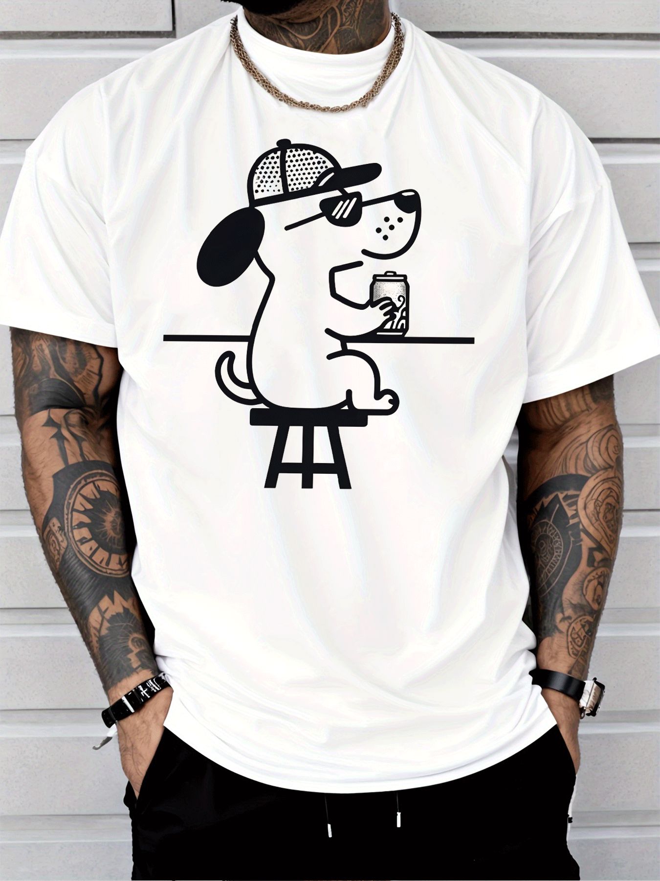 Camiseta Masculina Preta de Go - Home Bar Stools avaliação e preço