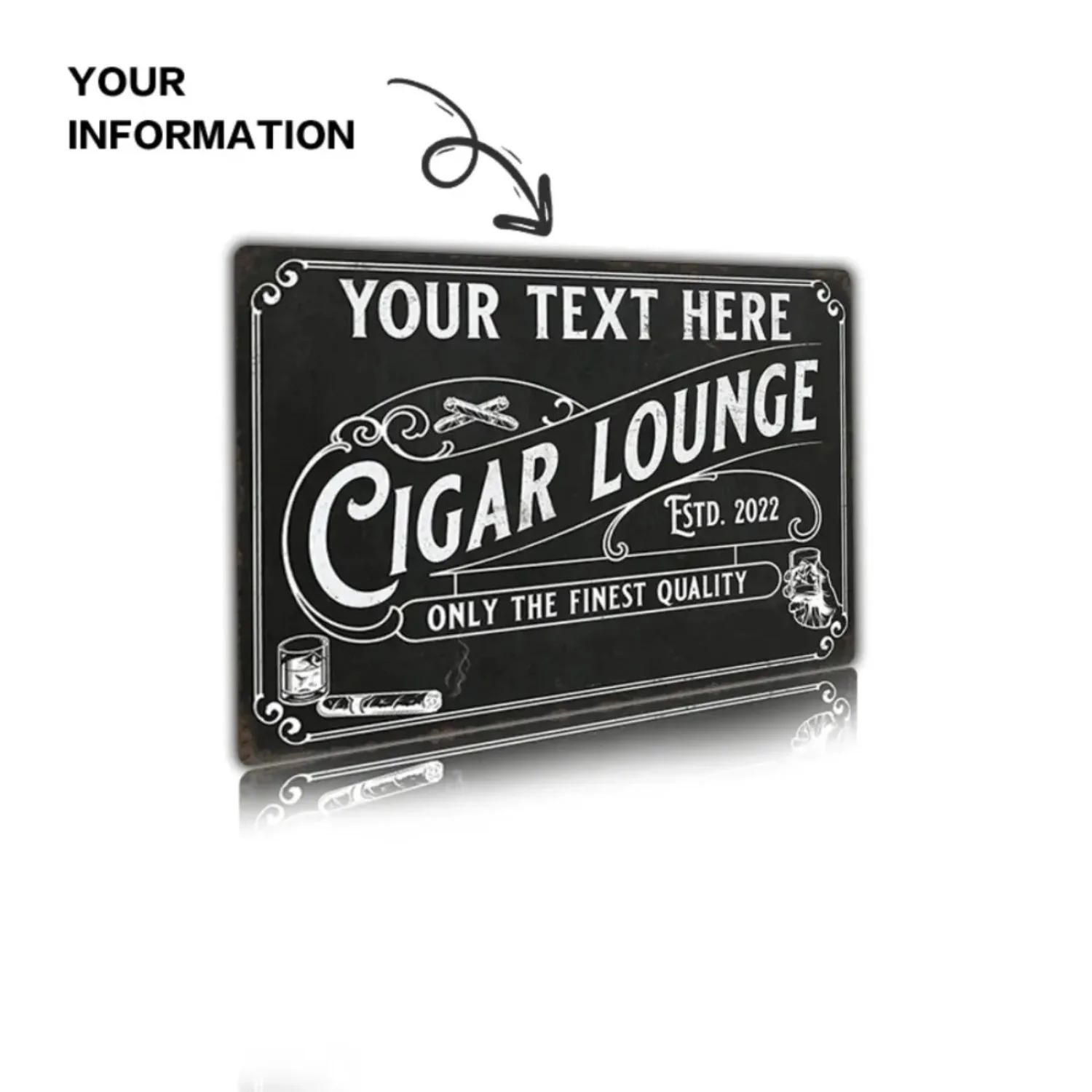 CIFbuy Placa Decorativa Person - Home Bar Lounge avaliação e preço