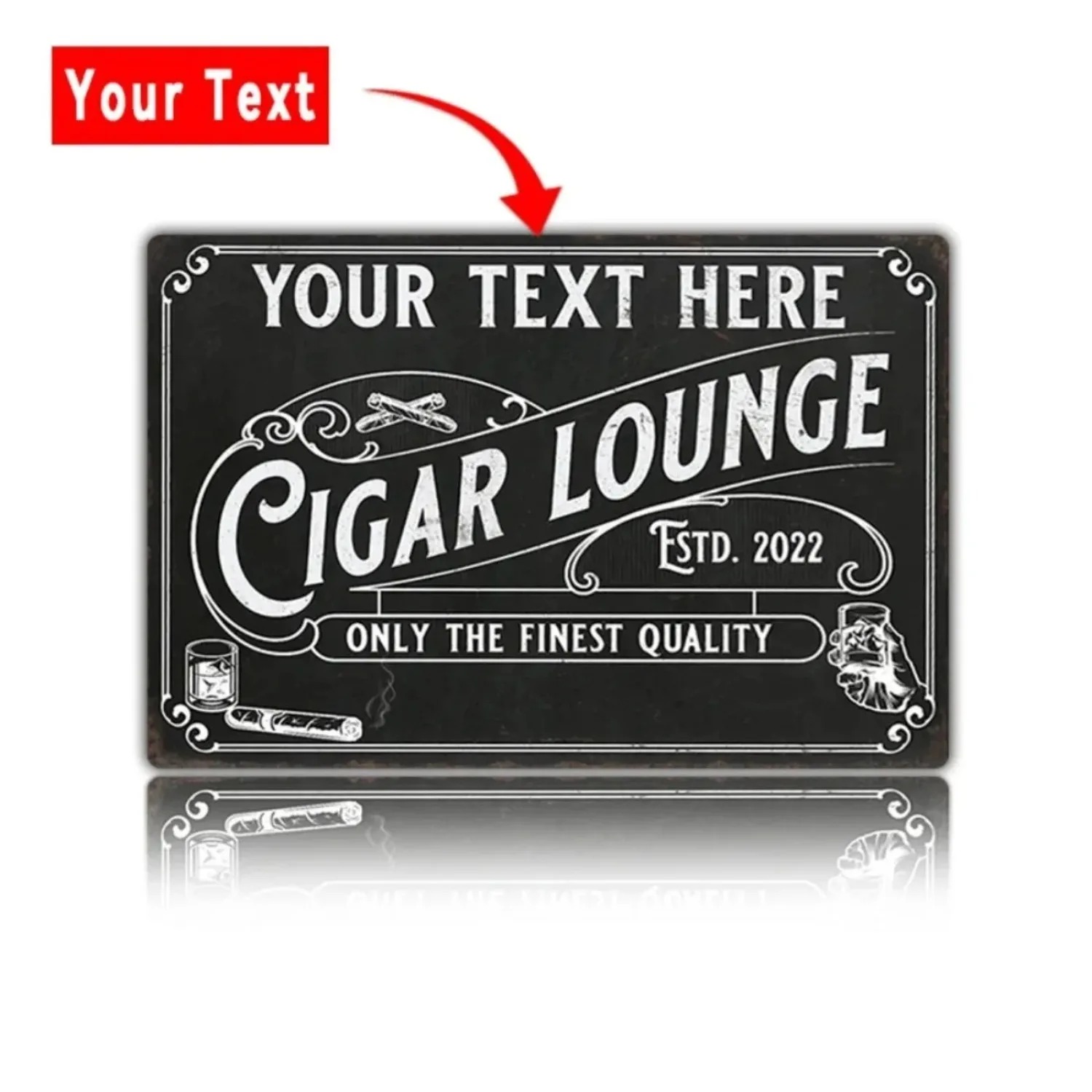 CIFbuy Placa Decorativa Person - Home Bar Lounge avaliação e preço