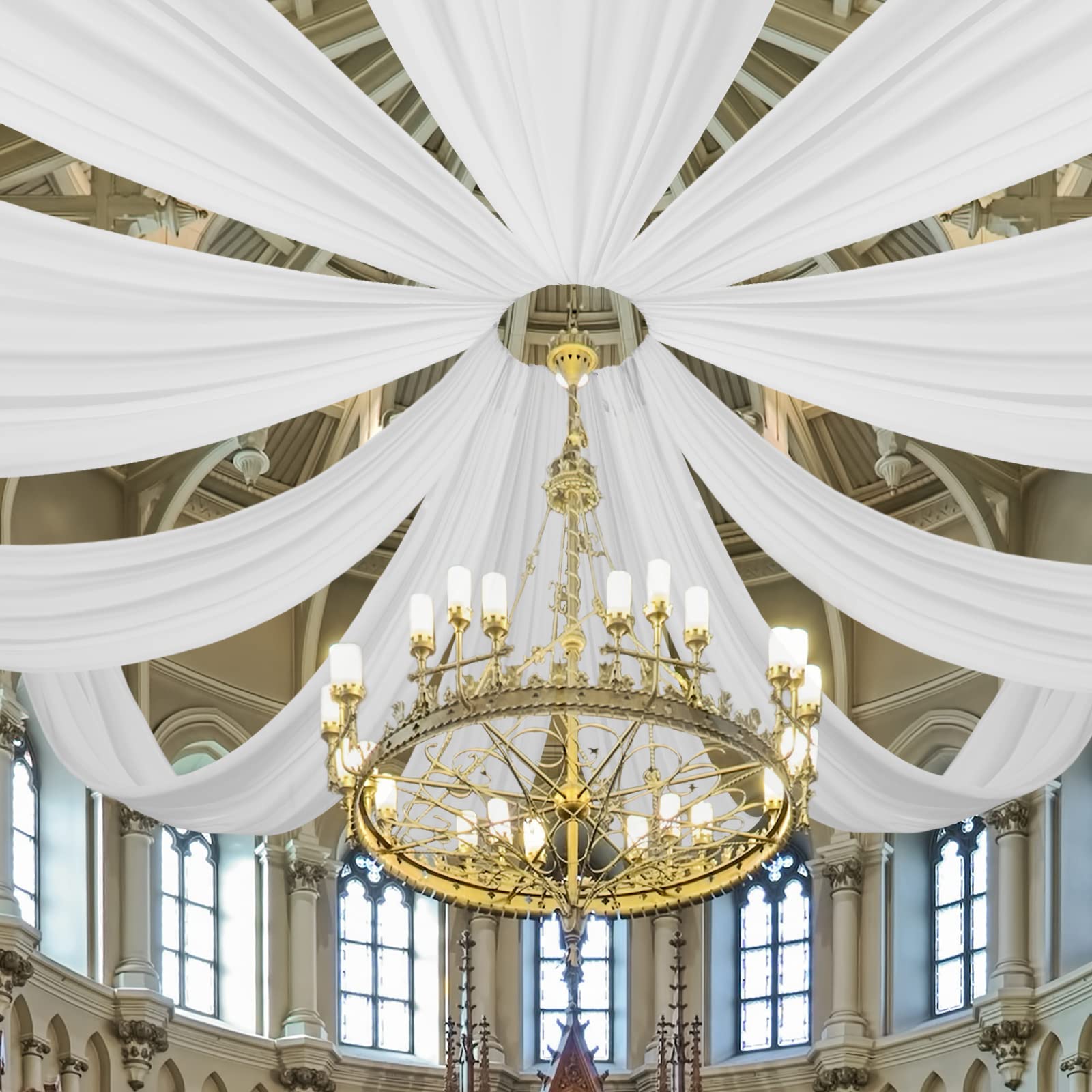 Arco de casamento teto cortina - Home Bargains avaliação e preço