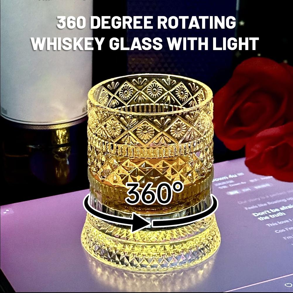 Copos de uísque giratórios com - Highball Glass Set avaliação e preço
