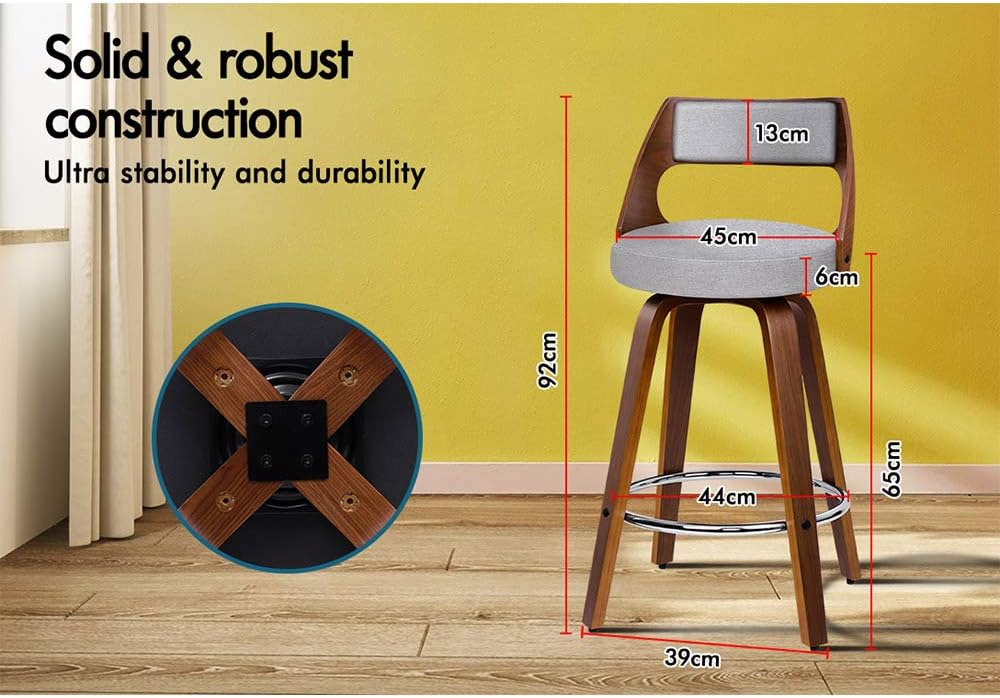 com apoio para os pés e nivela - Home Bar Stools avaliação e preço