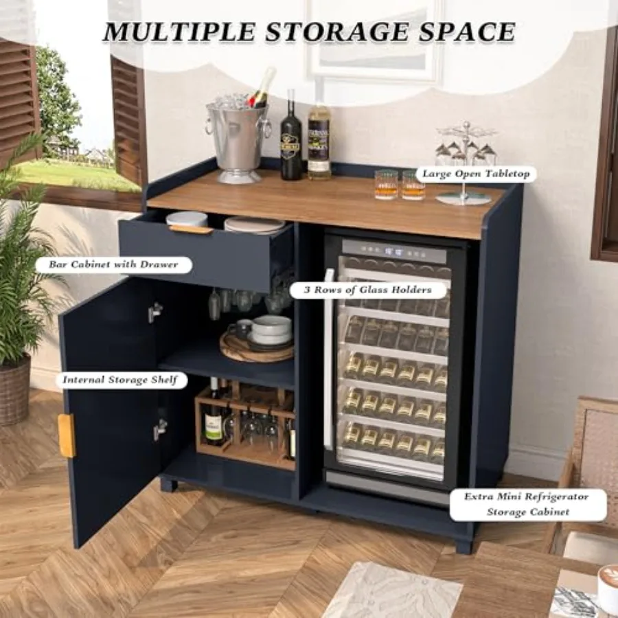Armário de bar com espaço para - Home Bar And Fridge avaliação e preço