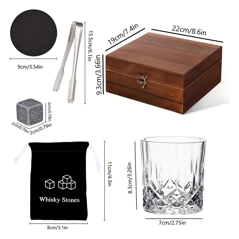 Conjunto de Pedras para Whisky - Highball Glass Set avaliação e preço