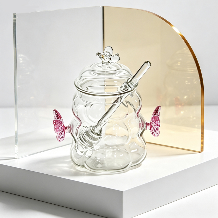 Pote de mel em vidro borossili - Highball Glass Set avaliação e preço
