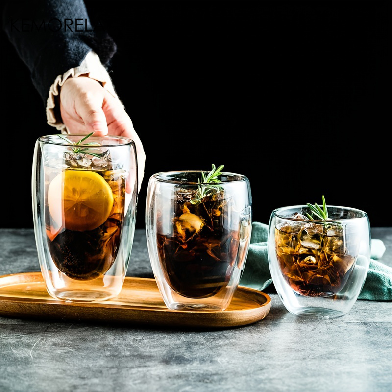 Resistente ao calor dupla pare - Highball Glass Set avaliação e preço